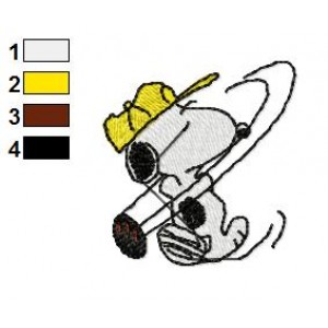 Snoopy 39 Embroidery Design